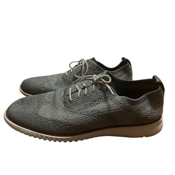 Cole Haan Men's ZERØGRAND Remastered Stitchlite Wingtip Oxfords - Size 12 - Picture 3 of 7